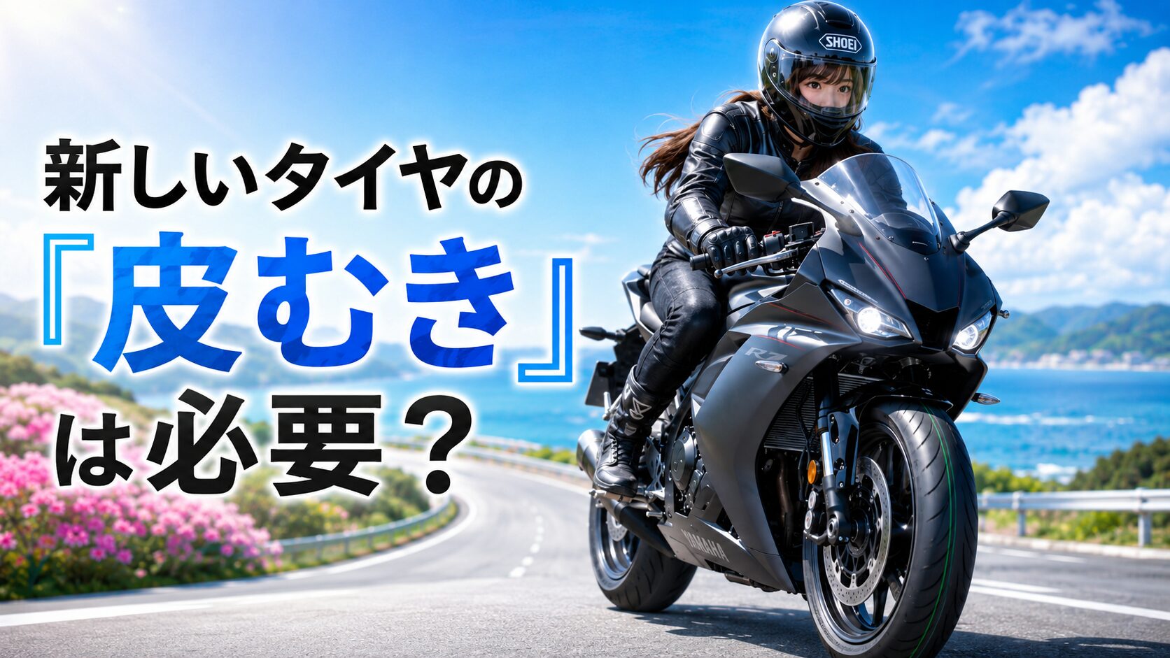 新しいタイヤの「皮むき」は必要？安全に慣らす走り方と100kmの目安