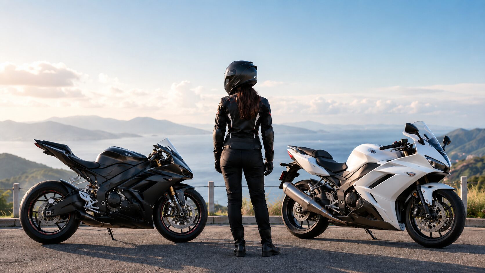 SSバイクとフルカウルスポーツの車体や乗車姿勢の違い